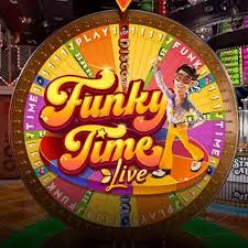 Funky Time online game logo by Evolution on vavadahu.eu