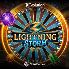 Lightning Storm game by Evolution – logo hosted on Vavada Casino