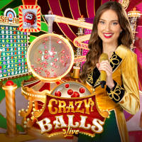 Crazy Balls slot visual from Evolution available on vavadahu.eu