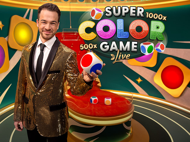 Super Color Game Live logo – Live Shows by Evolution at Vavada Casino